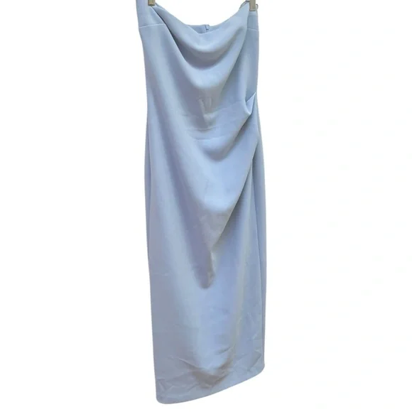 anne klein navy blue dress Anne Klein A-Line Dress with Square Neck-Plus Size main image 1
